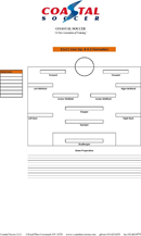 Soccer Lineup Template form