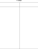 T Chart Template 2 form