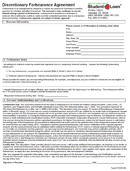 Forbearance Agreement 1 form