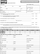 IHOP Application for Employment (Fillable) form