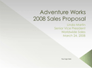 Sales Proposal Template 3 form