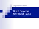 Grant Proposal Presentation Template form
