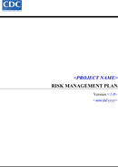 Risk Management Plan Template 1 form