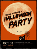 Halloween Event Flyer Template form