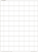 1 Inch Square Graph Paper form