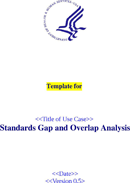 Standards gap and Overlap Analysis form