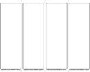 Bookmark Template 1 form