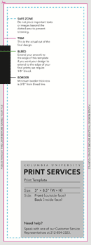 Bookmark Template 3 form