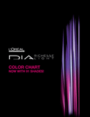 Loreal Professionnel DIA Color Chart form