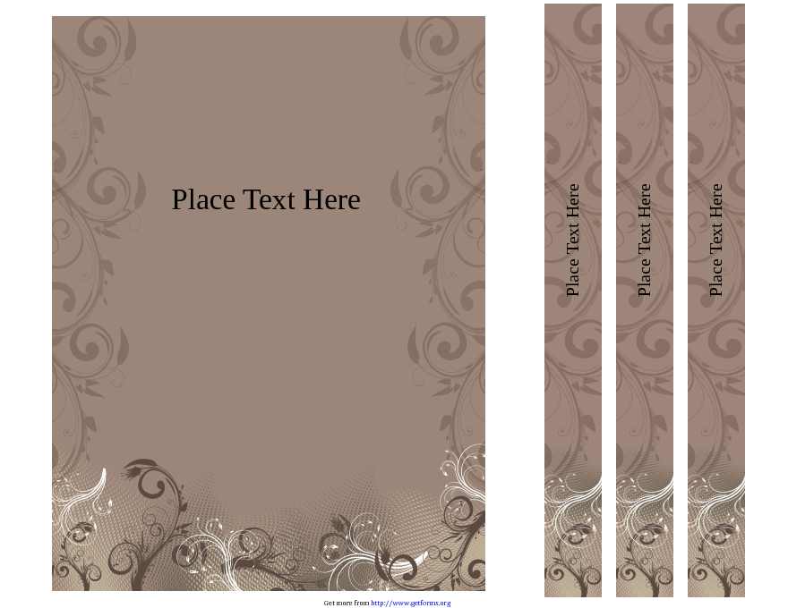 Binder Cover Templates 1