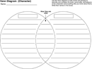Venn Diagram Template 2 form