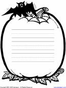 Lined Paper Template for Kids 1 form