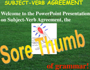 Subject-Verb Agreement ppt 1 form