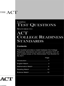 ACT Sample Test Template 1 form