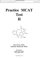 MCAT Sample Questions Template 2 form