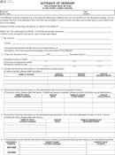 Affidavit of Heirship 1 form