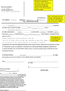 Deed of Full Reconveyance With Instructions form