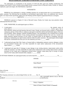 Indemnification Agreement form