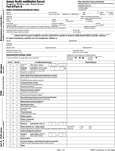 Annual Health And Medical Record Part A And B form