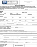 Birth Certificate Worksheet form