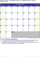 November 2015 Calendar 3 form