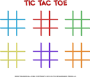 Tic-Tac-Toe Templates form