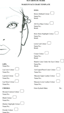Face Chart 2 form