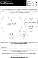 Heart Template 2 form