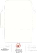 Rounded Envelope Template form