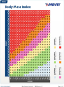 BMI Chart 2 form