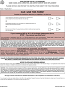 Form DS-5504 form