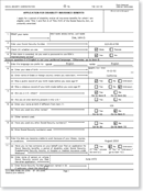 Application For Disability Insurance Benefits form