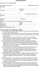 Loan Contract Template 2 form