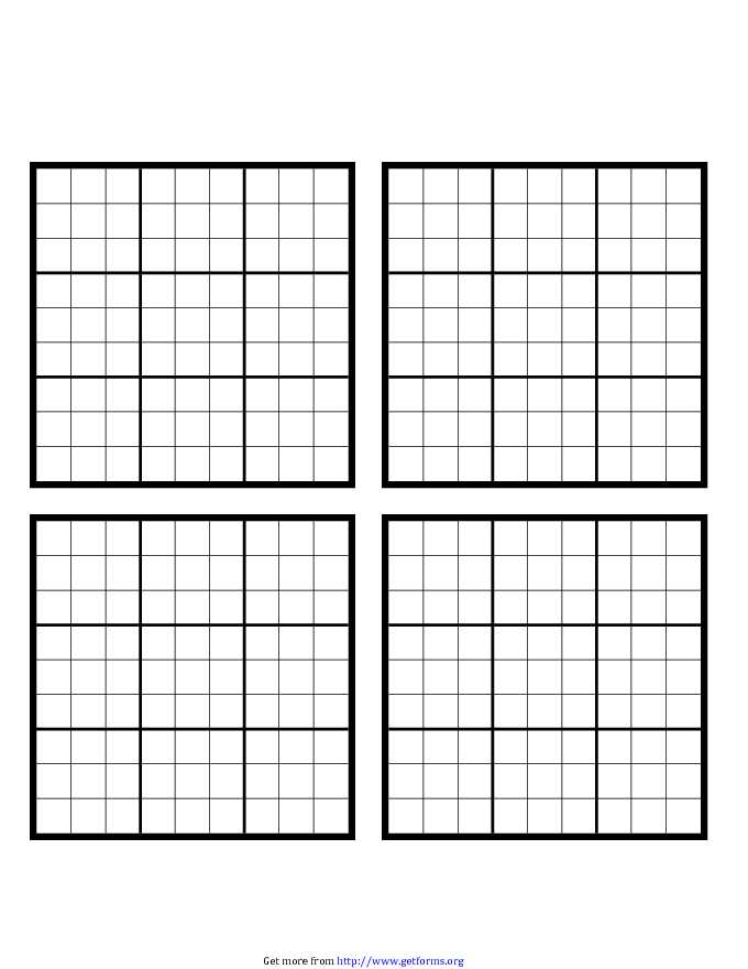 Sudoku Blank