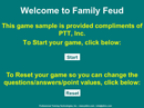 Family Feud Powerpoint Template 2 form