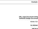 Software Design Document 1 form