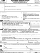Heavy Highway Vehicle use tax Return Form form