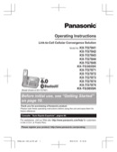 Panasonic Owners Manual Sample form
