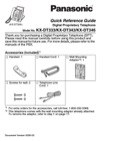 Panasonic Reference Guide Sample form