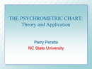 Psychrometric Chart: Theory And Application form