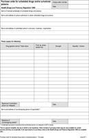 Purchase Order Form form