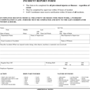 Incident Report Template 2 form