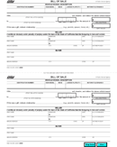  Bill of Sale - State of California form