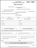 Bill of Sale - Nebraska Dmv form