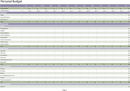 Budget Worksheet Excel form