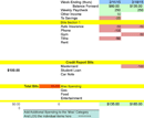 Weekly Budget 3 form