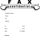 Confidential Fax Cover Sheet 1 form