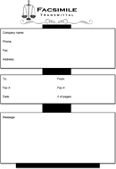 Fax Cover Sheet Template (Legal) form