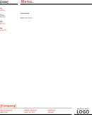 Business Memo Template form