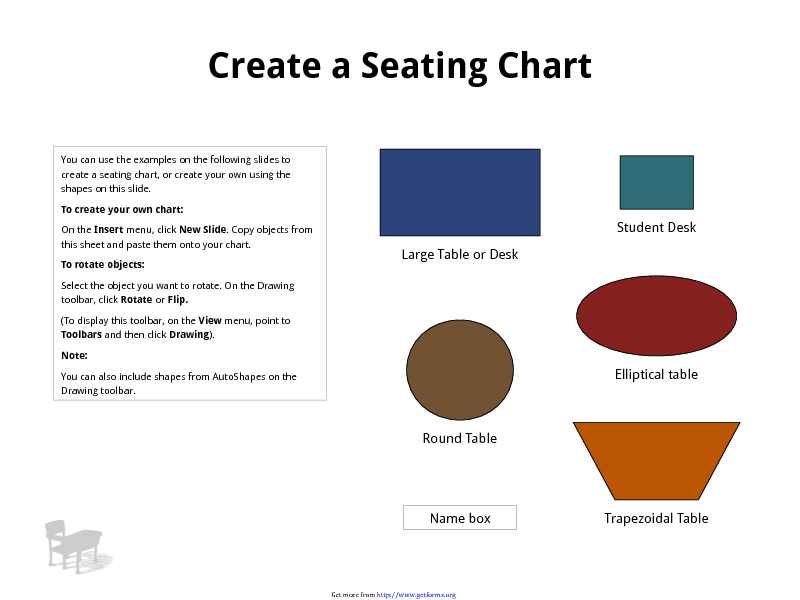 Seating Charts